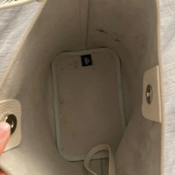 Find Kapoor pingo bag basic lettering Ivory ORG $127 - Picture 6 of 6